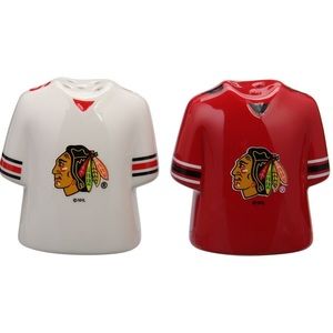 Chicago Blackhawks Gameday Ceramic Salt & Pepper Shakers